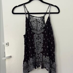 Elegant Black and White Women's Camisole